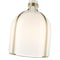 Z-Lite Pearson 1 Light Pendant, Rubbed Brass & White Opal 818-12RB - alternate 6